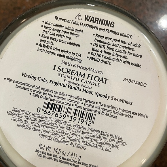 Bath & Body Works Set of 2 Halloween 3-Wick Candles-NEW—Decorative Lids - Picture 3 of 5